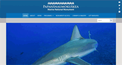 Desktop Screenshot of papahanaumokuakea.gov